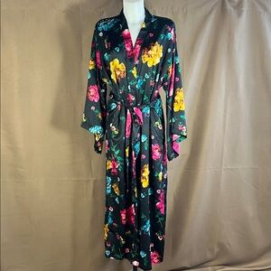 INC International Concepts floral kimono robe